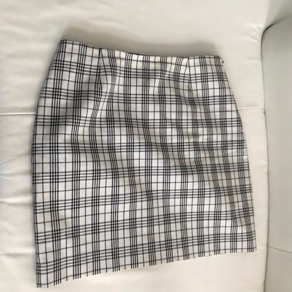 Michael Kors Plaid Mini Skirt